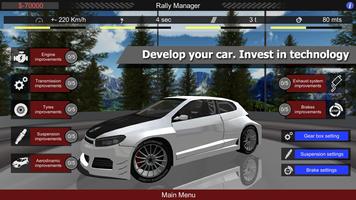 Rally Manager Mobile Free Affiche
