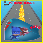 amazing pj cars run masks icône