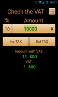 Check the VAT imagem de tela 1