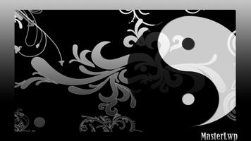 پوستر Yin Yang Wallpaper