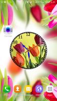 Tulips Clock Live Wallpaper penulis hantaran