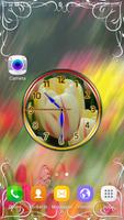 Tulips Clock Live Wallpaper syot layar 3