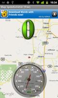 Map Speedometer Affiche