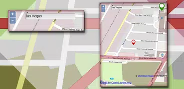 maps with aerial view