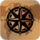 Compass Maps and Directions with Live Google Maps icon