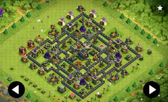 New Maps clash of clans 2017 Affiche