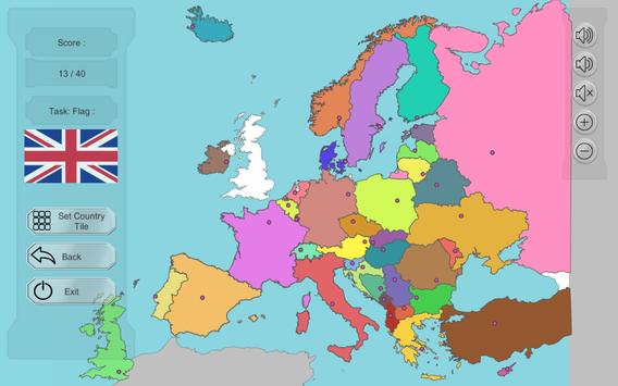 Europe Map Puzzle Free Apk Screenshot Europe Map Puzzle Free Apk Screenshot