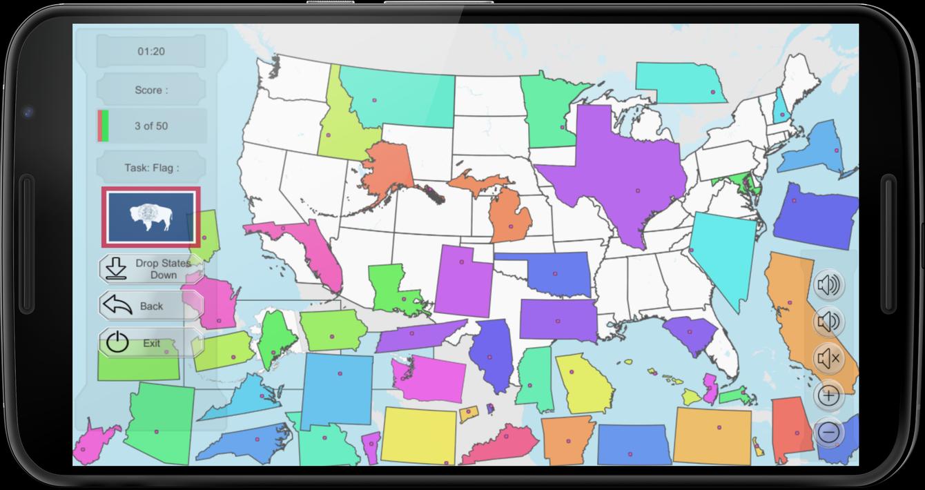 USA Map Puzzle Free for Android - APK Download