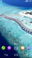 Maldives De l'Air HD LWP Affiche