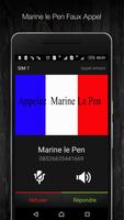 Marine le Pen fake call capture d'écran 1