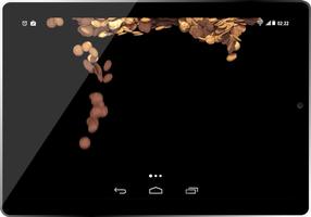 Falling Coins Wealth 3D LWP capture d'écran 3