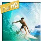 Surfing On Wave HD 3D LWP icône