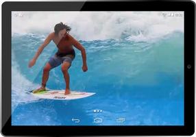 Surfing On Wave HD 3D LWP capture d'écran 3
