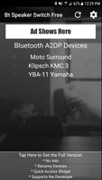 Bluetooth Speaker Switch Basic Affiche