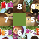Puzzle for : Marsha and The Bear Sliding Puzzle APK