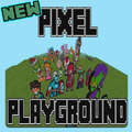 Pixel Playground Creation Map for MCPE