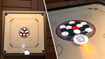 Classic Carrom Board Pro Game 포스터