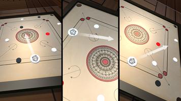 Classic Carrom Board Pro Game 스크린샷 3