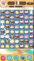 Sweet Cake Match 3 captura de pantalla 2