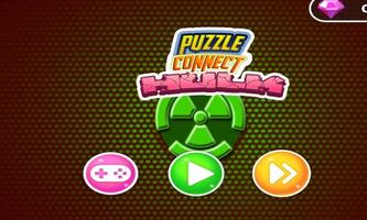 Match 4 Puzzle Connect Game - Green Man toy capture d'écran 2