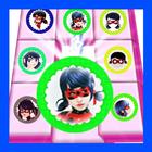 A Style lady Bug match 4 puzzle connect game ikona