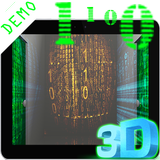3D Matrix Corridor LiveWP icône