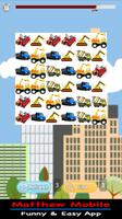 Construction car match game Ekran Görüntüsü 1