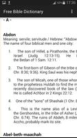 Bible Dictionary پوسٹر