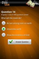 Bible Trivia Questions स्क्रीनशॉट 3