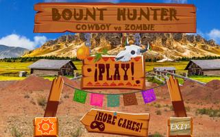 BOUNT HUNTER : COWBOY VS ZOMBIE Wild West Sheriff الملصق