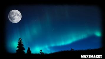 Aurora Borealis Wallpaper Poster