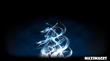 Blue Fire Wallpaper ảnh chụp màn hình 3