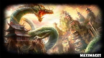 Chinese Dragon Wallpaper اسکرین شاٹ 1