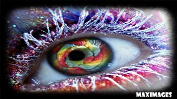 Colorful Eye Wallpaper اسکرین شاٹ 3