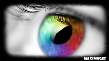 Colorful Eye Wallpaper capture d'écran 2