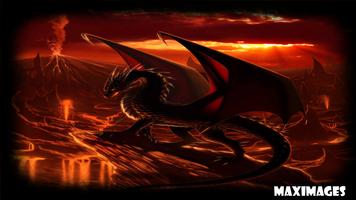 Fire Dragon Wallpaper 스크린샷 2