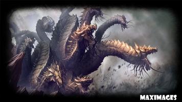 برنامه‌نما Hydra Monster Wallpaper عکس از صفحه