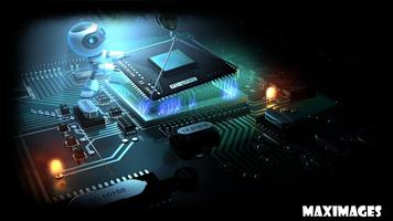 Computer Technology Wallpaper постер