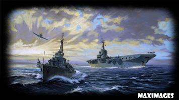 Warship Wallpaper Affiche