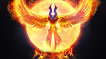 Phoenix Live Wallpaper Affiche