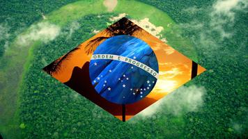 Brazil Flag Live Wallpaper screenshot 1