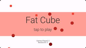 Fat Cube Poster