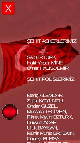 15 Temmuz Sehitleri Isim Isim For Android Apk Download
