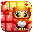 Hibou Mignon Thème de Clavier APK