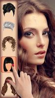 Girls Hair Salon Photo Montage পোস্টার