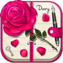 APK My Secret Rose Diary Theme