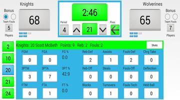 McStats-BBall Basketball Stats ภาพหน้าจอ 1