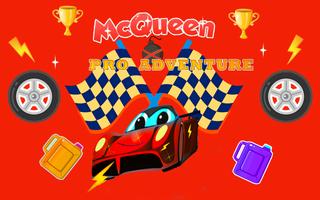McQueen time-pro adventure poster