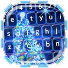 クリスマスのキーボード アイコン