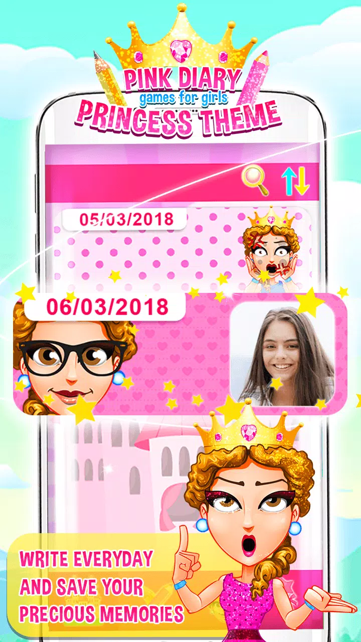 Descarga de APK de 🎀 Princesa Rosa: Juegos Para Chicas 🎀 Android